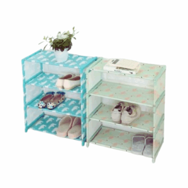 Animal print Shoe rack with 5 layers - Image 2